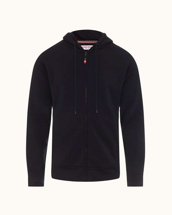 orlebar brown Orlebar Brown | Black Classic Fit Zip-Thru Hooded Merino Sweatshirt For Men – ORLEBAR BROWN orlebar brown Orlebar Brown | Black Classic Fit Zip-Thru Hooded Merino Sweatshirt For Men – ORLEBAR BROWN