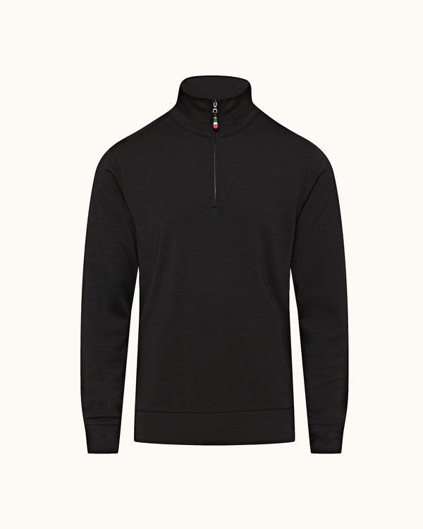 orlebar brown Orlebar Brown | Black Half-Zip Funnell Neck Merino Sweatshirt For Men – ORLEBAR BROWN orlebar brown Orlebar Brown | Black Half-Zip Funnell Neck Merino Sweatshirt For Men – ORLEBAR BROWN