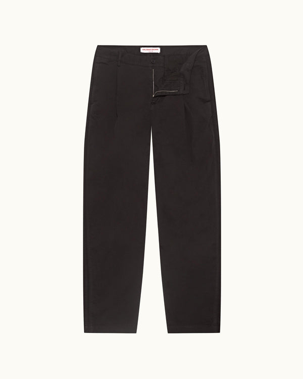 orlebar brown Orlebar Brown| Black Tapered Fit Needle Corduroy Trousers – ORLEBAR BROWN