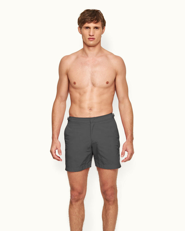 Orlebar Brown Orlebar Brown Bulldog Mid-Length Swim Short In Storm Grey – ORLEBAR BROWN