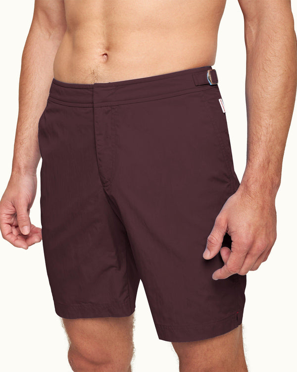 Orlebar Brown Orlebar Brown Dane Ii Longer-Length Swim Shorts In Damson – ORLEBAR BROWN