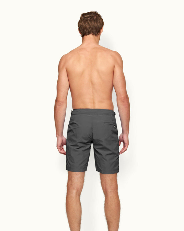 Orlebar Brown Orlebar Brown Dane Ii Longer-Length Swim Shorts In Storm Grey – ORLEBAR BROWN