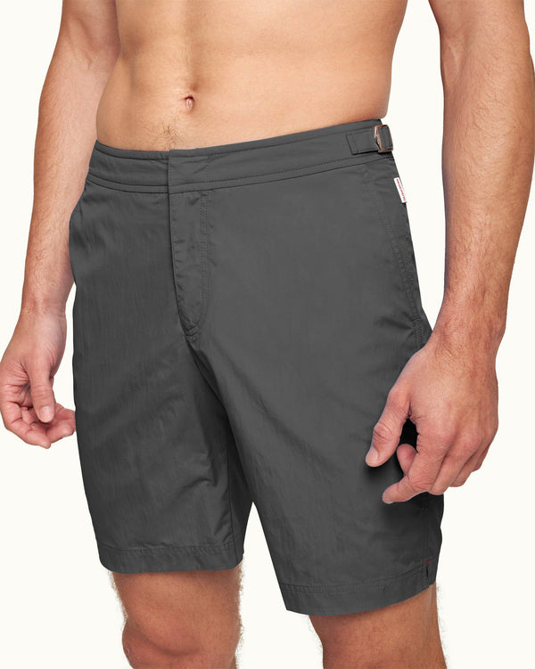 Orlebar Brown Orlebar Brown Dane Ii Longer-Length Swim Shorts In Storm Grey – ORLEBAR BROWN