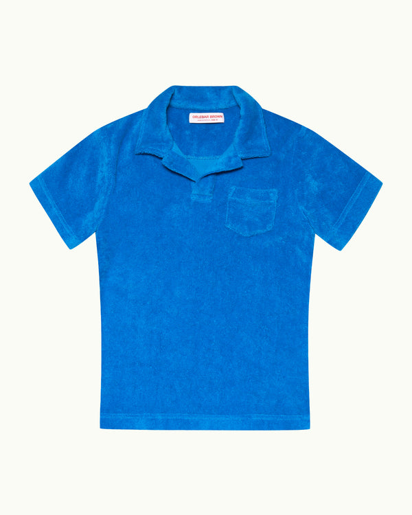 orlebar brown Orlebar Brown | Kids' Tailored Fit towelling polo – ORLEBAR BROWN