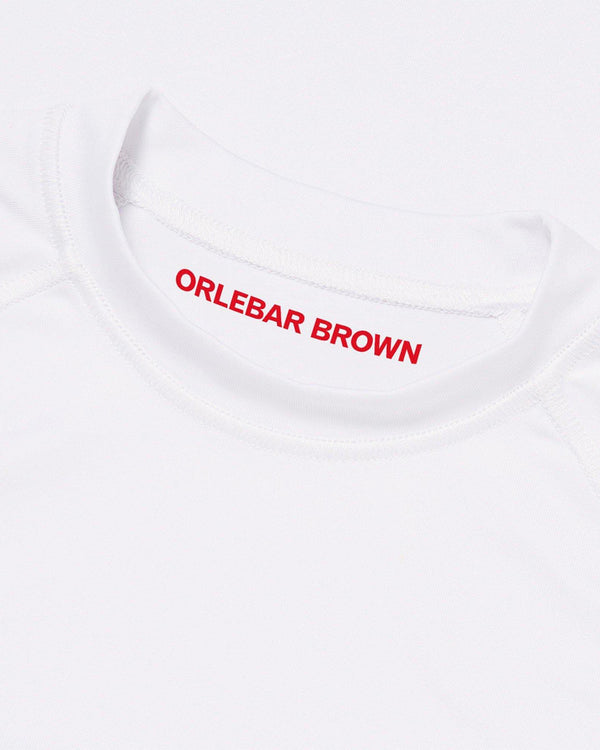 Orlebar Brown Orlebar Brown| Kids' White Rash Guard – ORLEBAR BROWN