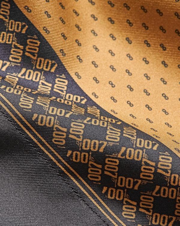 Orlebar Brown Orlebar Brown | Men's Capri Collar Gold Bullion '007' Silk Shirt In Gold | 007 Gold Collection – ORLEBAR BROWN