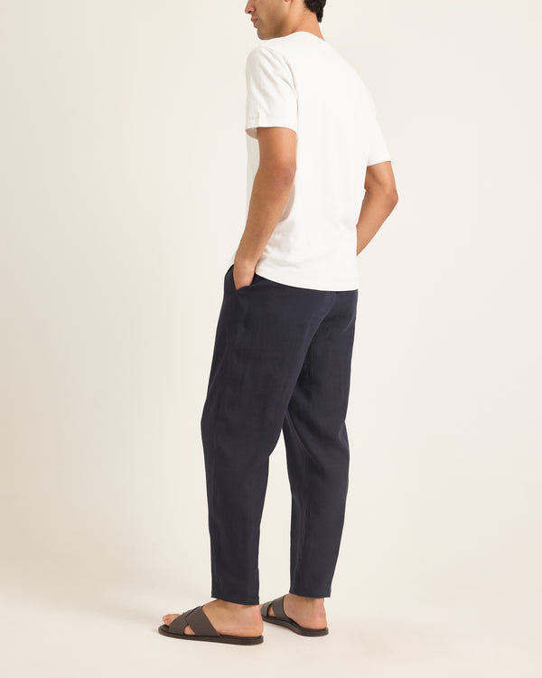 Orlebar Brown Orlebar Brown | Men's Easy Fit Interlock Cotton Jersey T-Shirt In White – ORLEBAR BROWN