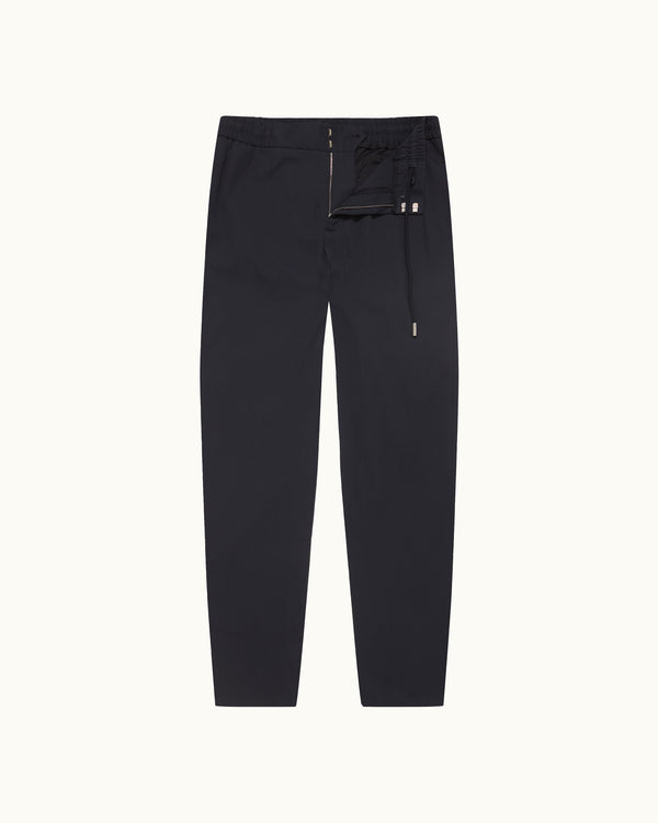orlebar brown Orlebar Brown | Men's Easy Tailored Fit Italian Seersucker Trousers In Night Iris – ORLEBAR BROWN