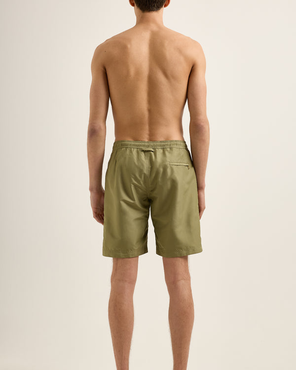 Orlebar Brown Orlebar Brown | Men's Longest-Length Drawcord Swim Shorts In Agave Green – ORLEBAR BROWN