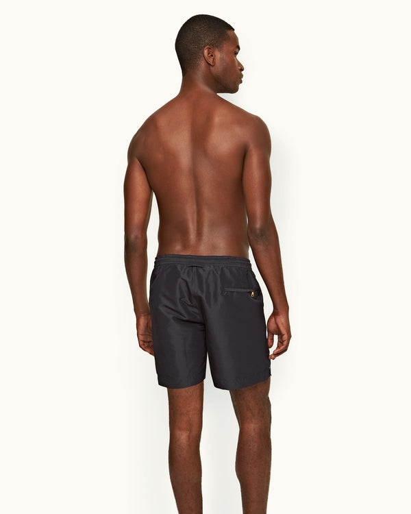 Orlebar Brown Orlebar Brown | Men's Mid-Length Lightweight Drawcord Swim Shorts In Night Iris Blue – ORLEBAR BROWN