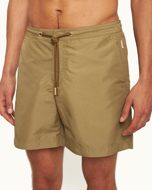 Orlebar Brown Orlebar Brown | Men's Mid-Length Lightweight Drawcord Swim Shorts In Agave Green – ORLEBAR BROWN