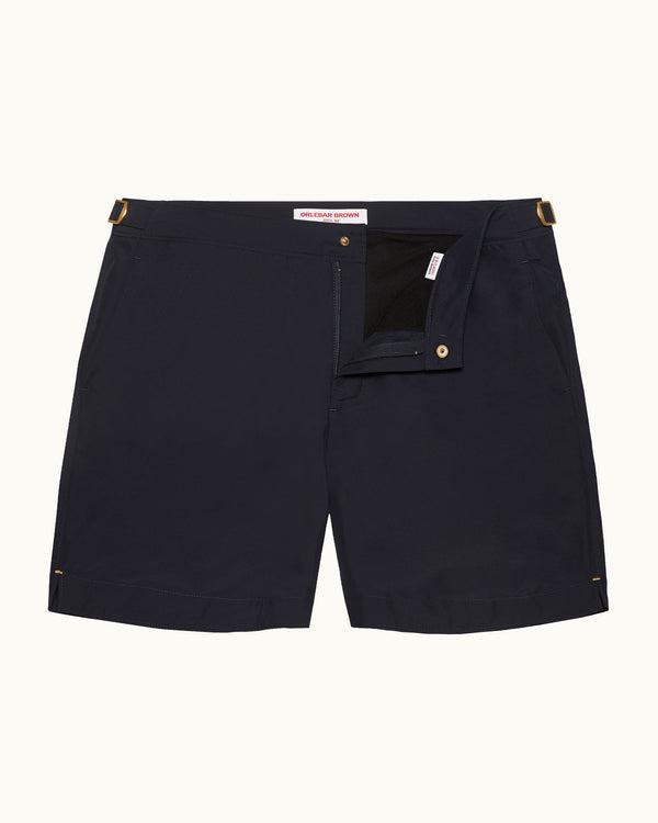 orlebar brown Orlebar Brown | Men's Mid-Length Silk Swim Shorts in Night Iris – ORLEBAR BROWN