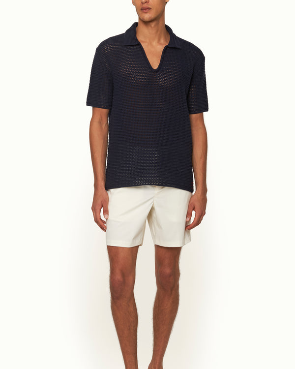 Orlebar Brown Orlebar Brown | Men's Relaxed Fit Drawcord Cotton & Cashmere Shorts In Matchstick – ORLEBAR BROWN