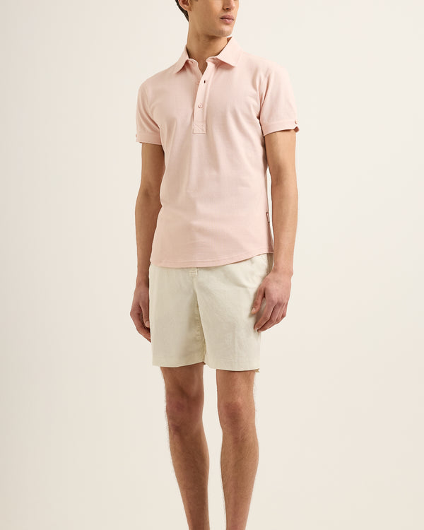 Orlebar Brown Orlebar Brown | Men's Relaxed Fit Drawcord Linen Shorts In Latte – ORLEBAR BROWN