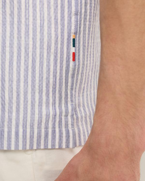 Orlebar Brown Orlebar Brown | Men's Relaxed Fit Linen Capri Collar Shirt – ORLEBAR BROWN