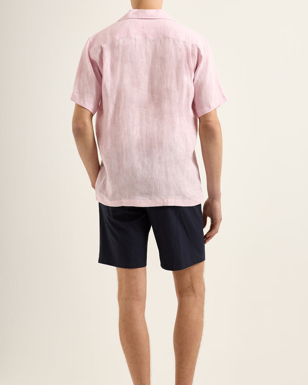 Orlebar Brown Orlebar Brown | Men's Tailored Fit Seersucker Shorts In Night Iris Blue – ORLEBAR BROWN