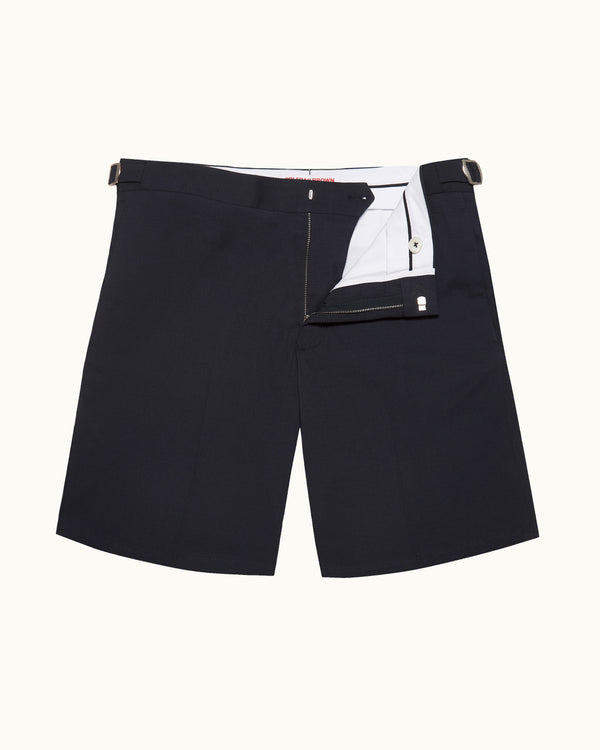 orlebar brown Orlebar Brown | Men's Tailored Fit Seersucker Shorts in Night Iris Blue – ORLEBAR BROWN