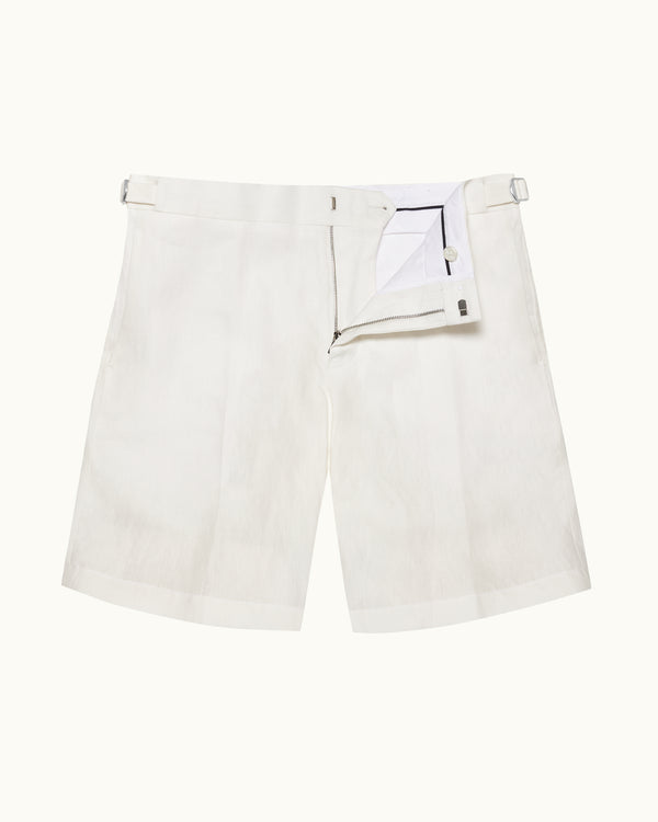 orlebar brown Orlebar Brown | Men's Tailored Fit Washed Italian Linen Shorts in White Sand – ORLEBAR BROWN orlebar brown Orlebar Brown | Men's Tailored Fit Washed Italian Linen Shorts in White Sand – ORLEBAR BROWN