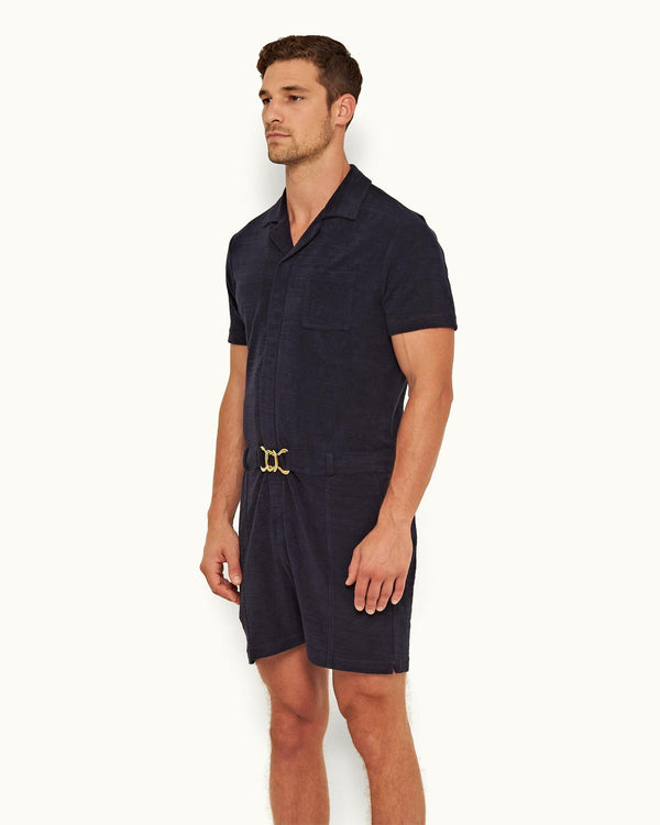 Orlebar Brown Orlebar Brown | Midnight Navy 007 Goldfinger Onesie – ORLEBAR BROWN