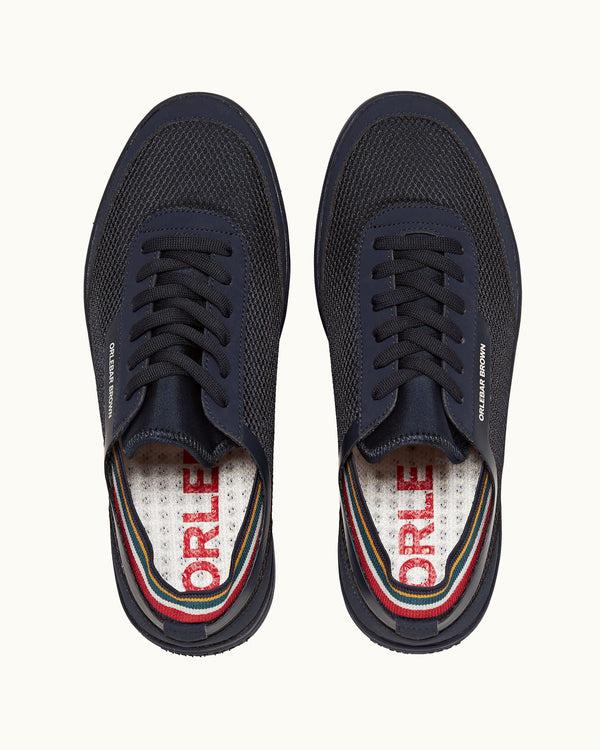 Orlebar Brown Orlebar Brown | Navy/Orange/Aquamarine O.B Stripe Shoe You Can Swim In – ORLEBAR BROWN