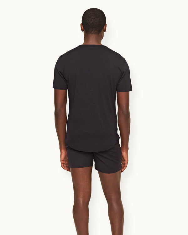 Orlebar Brown Orlebar Brown | Night Iris Crew Neck Merino T-shirt – ORLEBAR BROWN