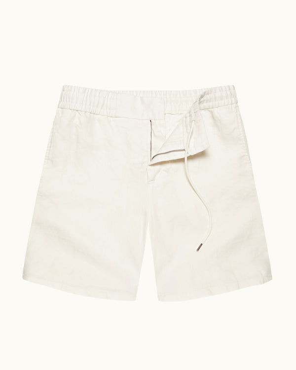 orlebar brown Orlebar Brown| Sandbar Tailored Fit Washed Linen Drawcord Shorts – ORLEBAR BROWN