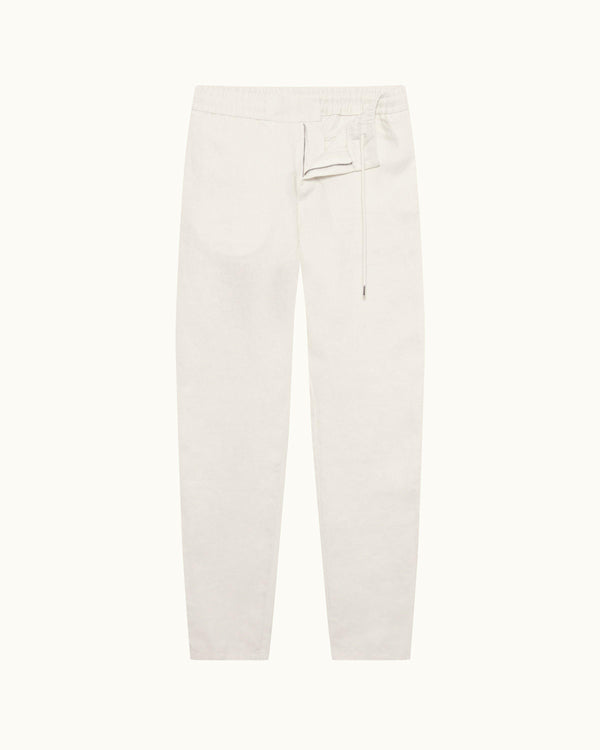 orlebar brown Orlebar Brown | Sandbar Tailored Fit Washed Linen Trousers – ORLEBAR BROWN