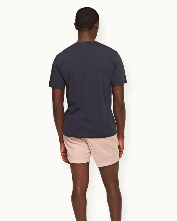 Orlebar Brown Orlebar Brown | Seashell Pink Mid-Length Garment Dye Shorts – ORLEBAR BROWN