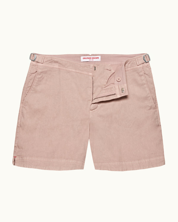 orlebar brown Orlebar Brown | Seashell Pink Mid-Length Garment Dye Shorts – ORLEBAR BROWN