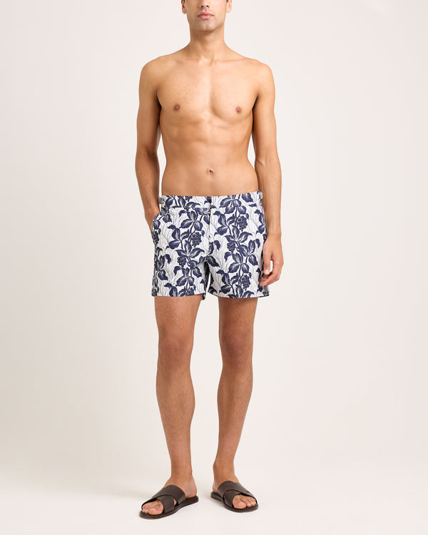 Orlebar Brown Orlebar Brown | Shorter Length Swimshorts In Petralis Print – ORLEBAR BROWN