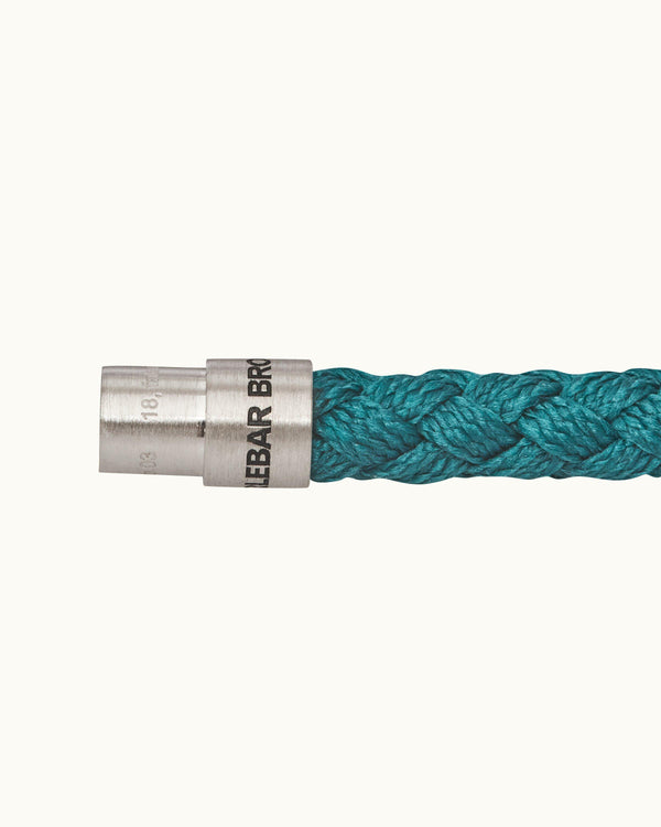 Orlebar Brown Orlebar Brown | Teal NATO Le Gramme Cable Bracelet   – ORLEBAR BROWN