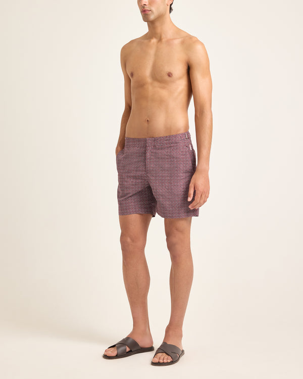 Orlebar Brown Purple Wave Swim Shorts | Eye-Catching Summer Fit – ORLEBAR BROWN