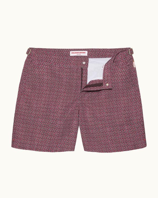 orlebar brown Purple Wave Swim Shorts | Eye-Catching Summer Fit – ORLEBAR BROWN