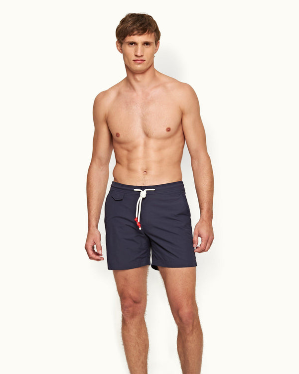 Orlebar Brown Standard - Navy Mid-Length Swim Shorts | Orlebar Brown – ORLEBAR BROWN