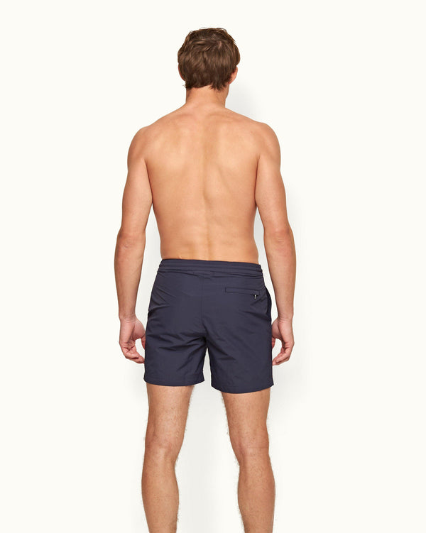 Orlebar Brown Standard - Navy Mid-Length Swim Shorts | Orlebar Brown – ORLEBAR BROWN