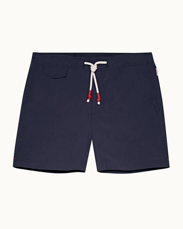 orlebar brown Standard - Navy Mid-Length Swim Shorts | Orlebar Brown – ORLEBAR BROWN