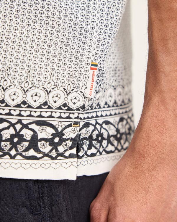 Orlebar Brown White Linen Shirt | Light Summer Resort Shirt – ORLEBAR BROWN