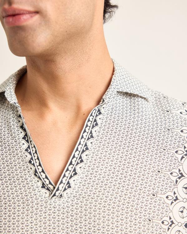 Orlebar Brown White Linen Shirt | Light Summer Resort Shirt – ORLEBAR BROWN