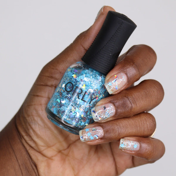 Orly Among The Stars - Star & Moon Glitter Nail Polish Topper - ORLY