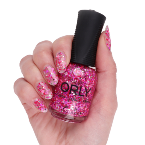 Orly Among The Stars - Star & Moon Glitter Nail Polish Topper - ORLY