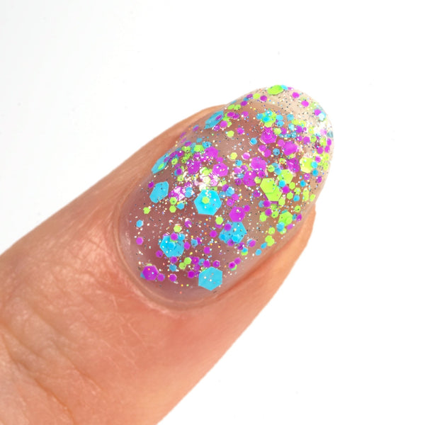 Orly Dancing Queen - Glittery Nail Polish Top Coat - ORLY