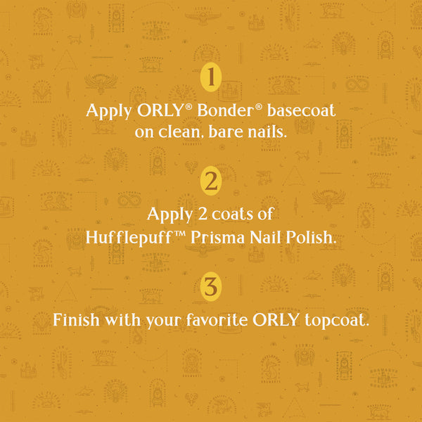Orly Harry Potter™ Hufflepuff™ Prisma Nail Polish – ORLY