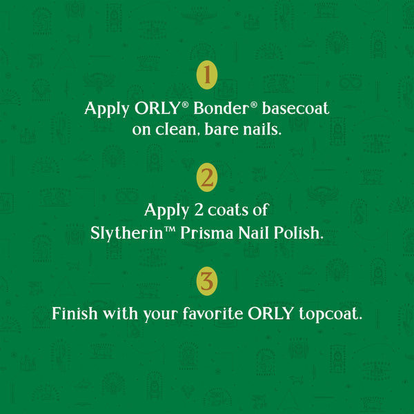 Orly Harry Potter™ Slytherin™ Prisma Nail Polish – ORLY