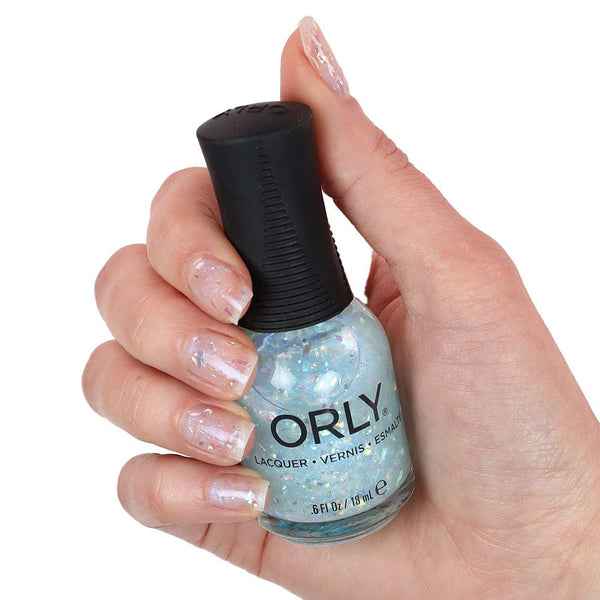 Orly Looking Glass M Nail Topper Iridescent Shimmer Flake - ORLY