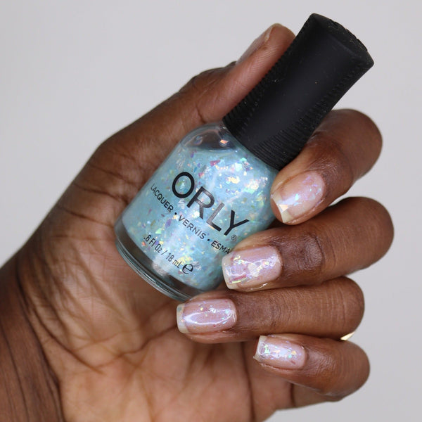 Orly Looking Glass M Nail Topper Iridescent Shimmer Flake - ORLY