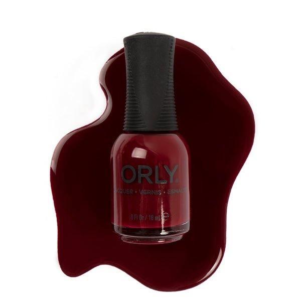 orly Bus Stop Crimson Nail Polish - ORLY