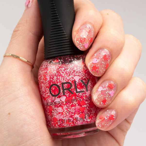Orly Crush Heart Glitter Nail Polish Topper - ORLY
