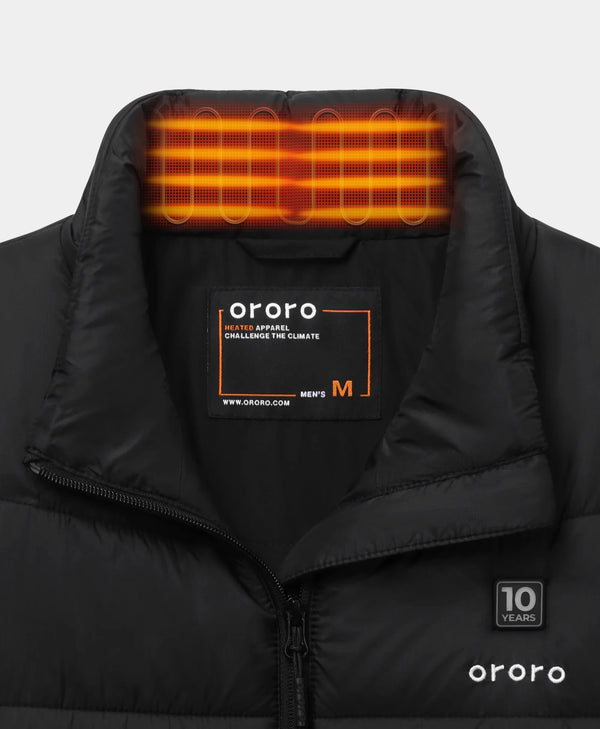 Ororo 10 Year Anniversary Limited Edition Men's 4-Zone Classic Heated Vest | Ororo