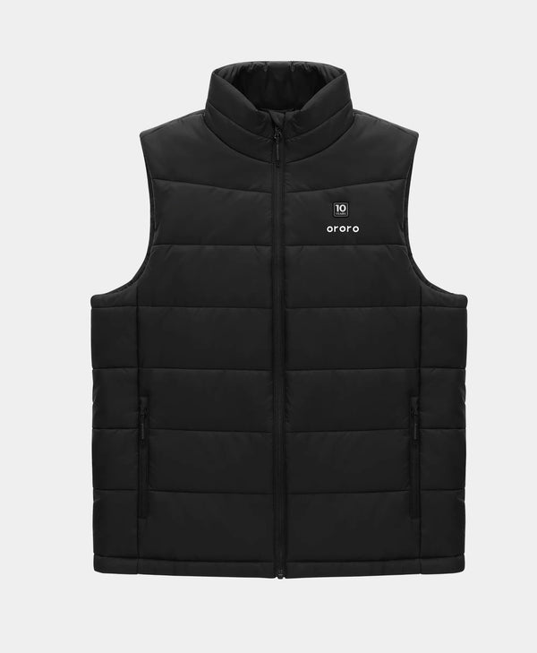 ororo 10 Year Anniversary Limited Edition Men's 4-Zone Classic Heated Vest | ororo