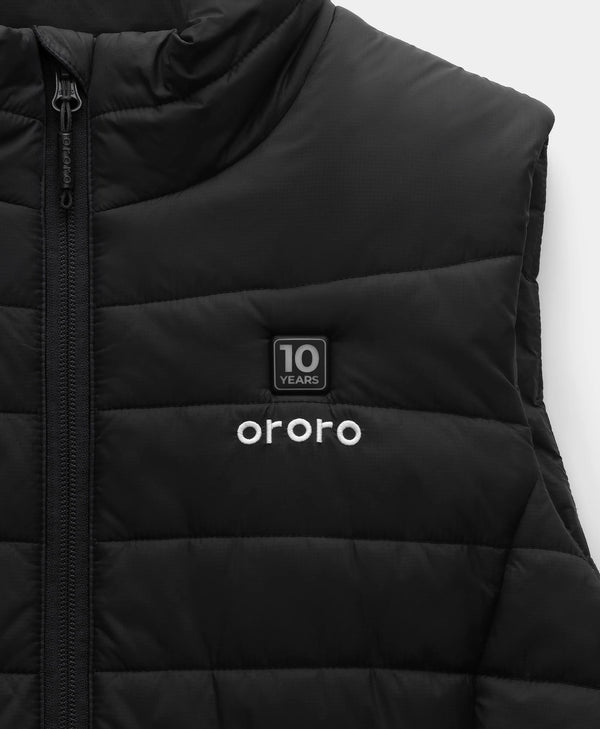 Ororo 10 Year Anniversary Limited Edition Women's 4-Zone Classic Heated Vest | Ororo